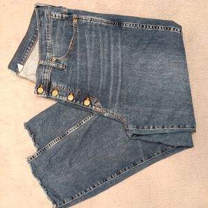 J. Crew high rise vintage straight cropped jeans sz 16
